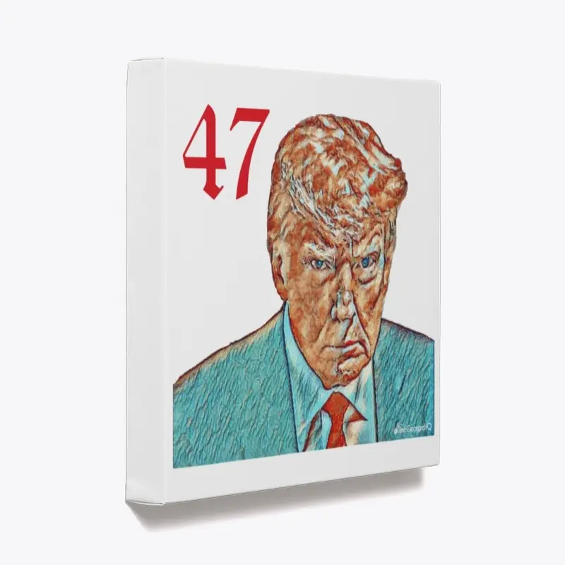 47 Mugshot Canvas